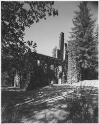 View of Wolf House, Glen Ellen, California, 1964