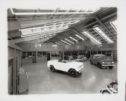Showroom of Veale Motors, Santa Rosa, California, 1964