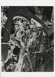 Aerial view of Healdsburg with Fairchild in the foreground