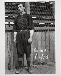 Portrait of baseball "extra" Ames