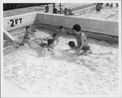 City Municipal Pool, Santa Rosa, California, 1954