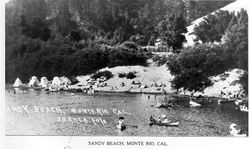 Sandy Beach, Monte Rio, California — Calisphere
