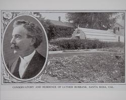 Conservatory and Residence of Luther Burbank, Santa Rosa, Cal