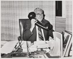 James F. Lyttle at the Sonoma County Fair, Santa Rosa, California