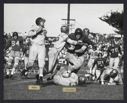 Leghorns beat Eagle Rock Athletic Club 31-13, Petaluma, California, 1950