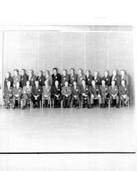 Charter members of Rotary Club of Santa Rosa East, Santa Rosa, California, 1970