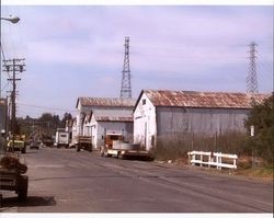 Warehouses located at 209, 219, 301 and 317 First Street, between D and F Streets looking toward D Street,Petaluma, California, Sept. 25, 2001