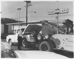 Bishop-Hansel Ford--we will trade anything, Santa Rosa, California, 1963