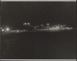 Illuminated Ocean Beach, San Francisco, California, 1920s