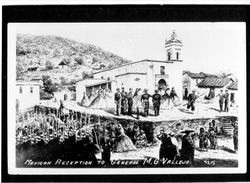 Mexican reception to General M.G. Vallejo [sic]