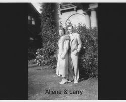 Aliene and Larry Begley, about 1944