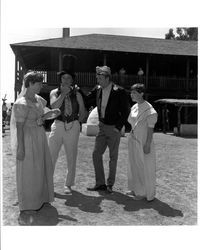 Abduction of the princess at the Old Adobe Fiesta, Petaluma, California, 1967