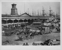 Ferry Bldg. S.F. Cal., 1886, San Francisco, California