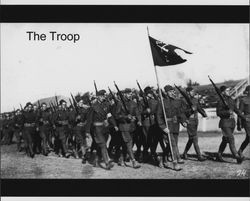 ROTC Training in Petaluma (?), California, about 1931