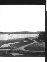 Bodega Bay from the end of Eastshore Road, Bodega Bay, California, July 1949