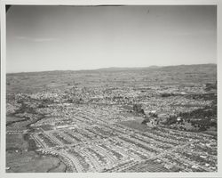 Aerial view of Santa Rosa from Montgomery Village looking northwest