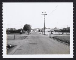 Looking north from 1381 Clover Drive