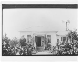 Unidentified rural houses of Petaluma, California, about 1910