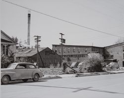 Commercial buildings near Railroad Square, Santa Rosa, California, 1940s