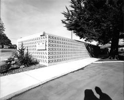 Exterior views of dental offices of F.S. Fujihara and Burton J. McHaley, Sebastopol, California, 1963