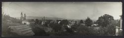 Panoramic view of the Petaluma area, Petaluma, California, about 1892