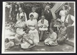 Portrait of the Guerne family