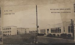 Petaluma High School., Petaluma, California, 1950