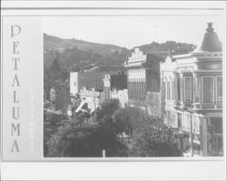 Corner of Kentucky and Washington Streets in Petaluma, California, as seen from Mary, , 1988