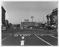 Intersection of Fourth Street and Exchange Avenue