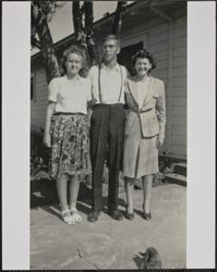 Callison grandchildren, in Sonoma County, California during the 1940s