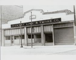 Sunset Line and Twine Company building in San Francisco, California, 1930s