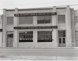 Sunset Line and Twine Company building in San Francisco, California, 1930s