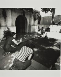 Diaper Derby Race at the Sonoma County Fair, Santa Rosa, California, about 1979