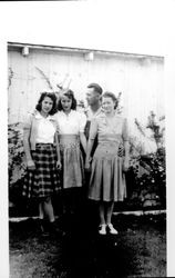 Joyce, Bylo, Clyde, and Thelma Lampson