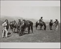 Redwood Rangers on Stewart Ridge, Mohrhardt Ridge Road, Cazadero, California, June 9, 1946