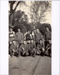 Saint Vincent's Academy basketball team, Petaluma, California, 1932