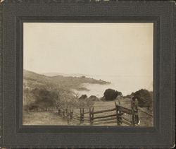 Fog coming in along the Sonoma County coastline