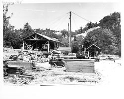 Berry sawmill, Cazadero, California, about 1947