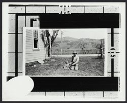 Unidentified Kenwood men with children and dogs