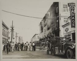 Rosenberg Department Store fire of May 8, 1936 in Santa Rosa, California