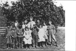Coleman Valley students, Occidental, California, 1915