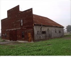 Sides and rear of livery stable at Steamer Landing Park, Petaluma, California, Nov. 18, 2004