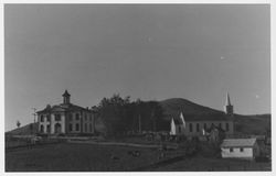 Potter School and St. Teresa of Avila Church, Bodega, California, 1975