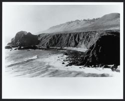 Cliffs and Pacific Ocean near Jenner