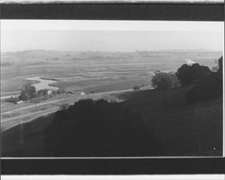 View of the Petaluma River south of town, Petaluma, California, 1936