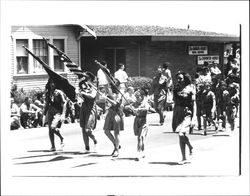 Girl Scouts in the Sonoma-Marin Fair Parade, Petaluma, California, July 1965