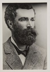 Portrait of an unidentified Petaluma, California, man with a beard, about 1900