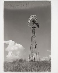 Windmill on Stony Point Rd. and Railroad Ave, Cotati, California, 1937