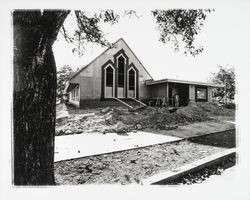 Construction of the Salvation Army building, Santa Rosa, California, 1963