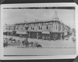 Panoramic view Fourth and Mendocino Sts. Santa Rosa